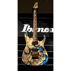 Ibanez Buckeye Blue Resin Top E-Gitarre - COSTUM LIMITED